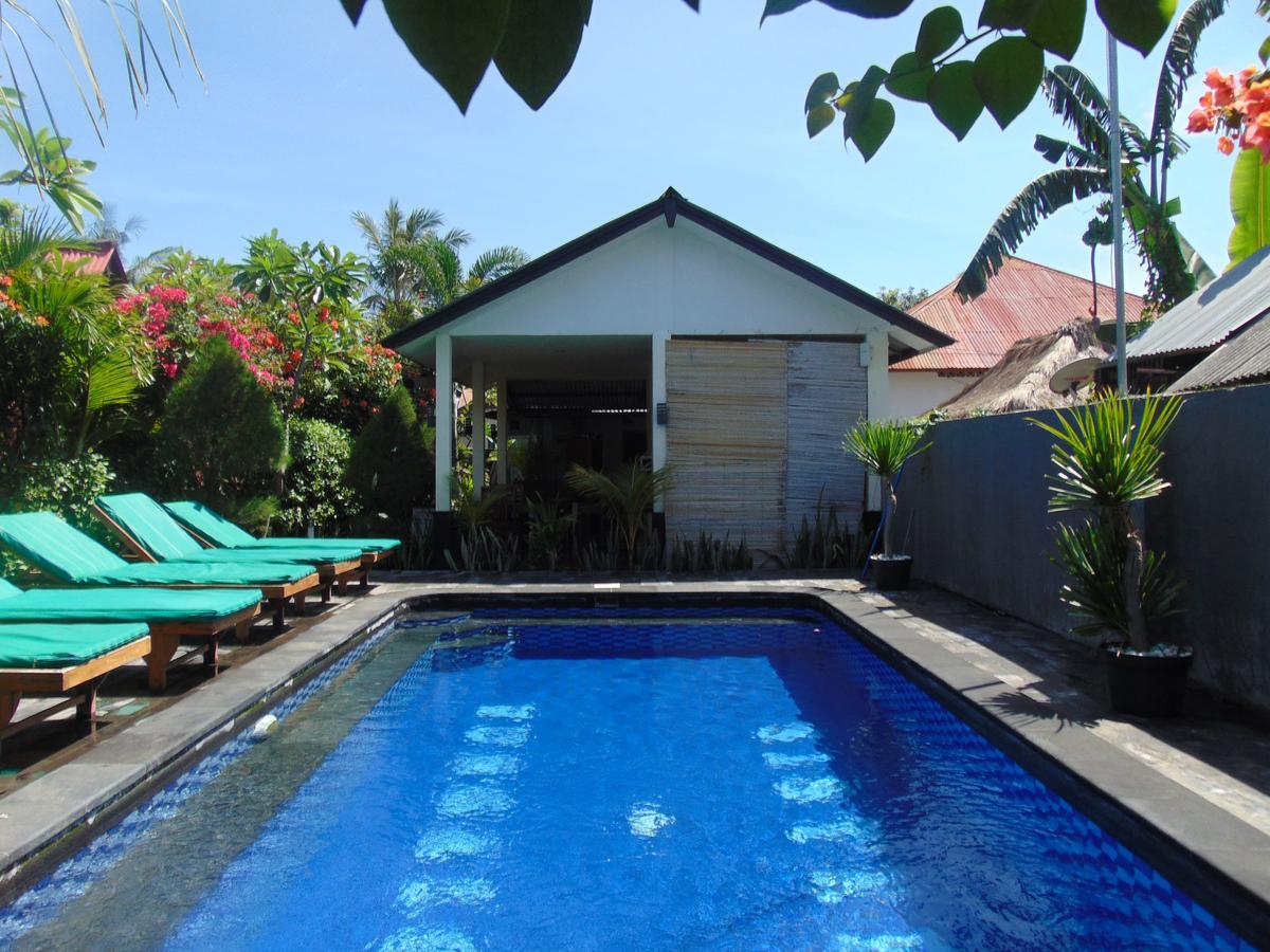 Sister Bungalow Hotell Gili Air Exteriör bild